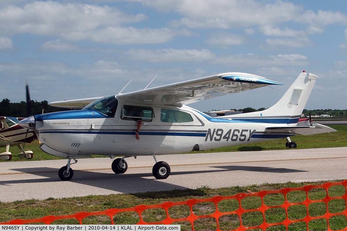 N9465Y, 1981 Cessna T210N Turbo Centurion C/N 21064515, Cessna T.210N Turbo Centurion [210-64515] Lakeland-Linder~N 14/04/2010