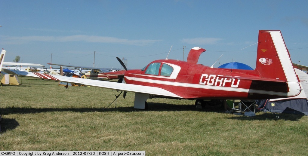 C-GRPO, 1964 Mooney M20E C/N 432, EAA AirVenture 2012
