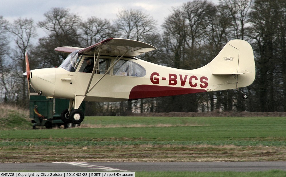 G-BVCS, 1946 Aeronca 7AC Champion C/N 7AC-1346, Ex: NC82702 > N82702 > N69BD > G-BVCS - Originally owned to and currently in private hands since September 1993.