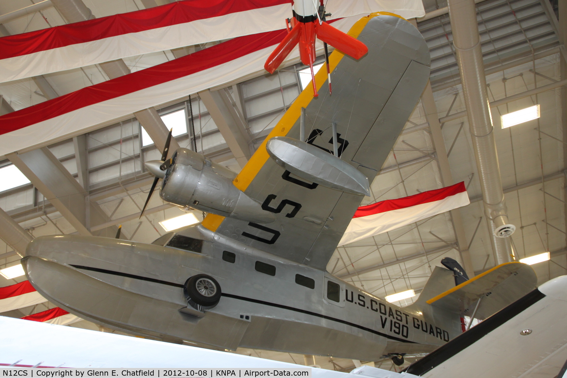 N12CS, 1940 Grumman G-21A Goose C/N 1085, Naval Aviation Museum