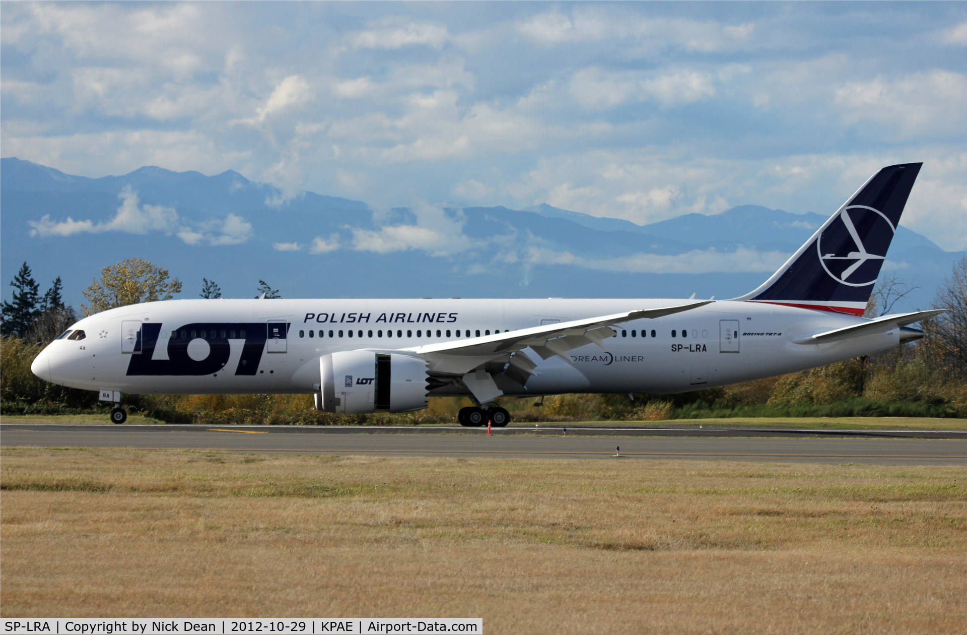 SP-LRA, 2012 Boeing 787-8 Dreamliner C/N 35938, KPAE/PAE Boeing 270 returns after a test flight over to KMWH