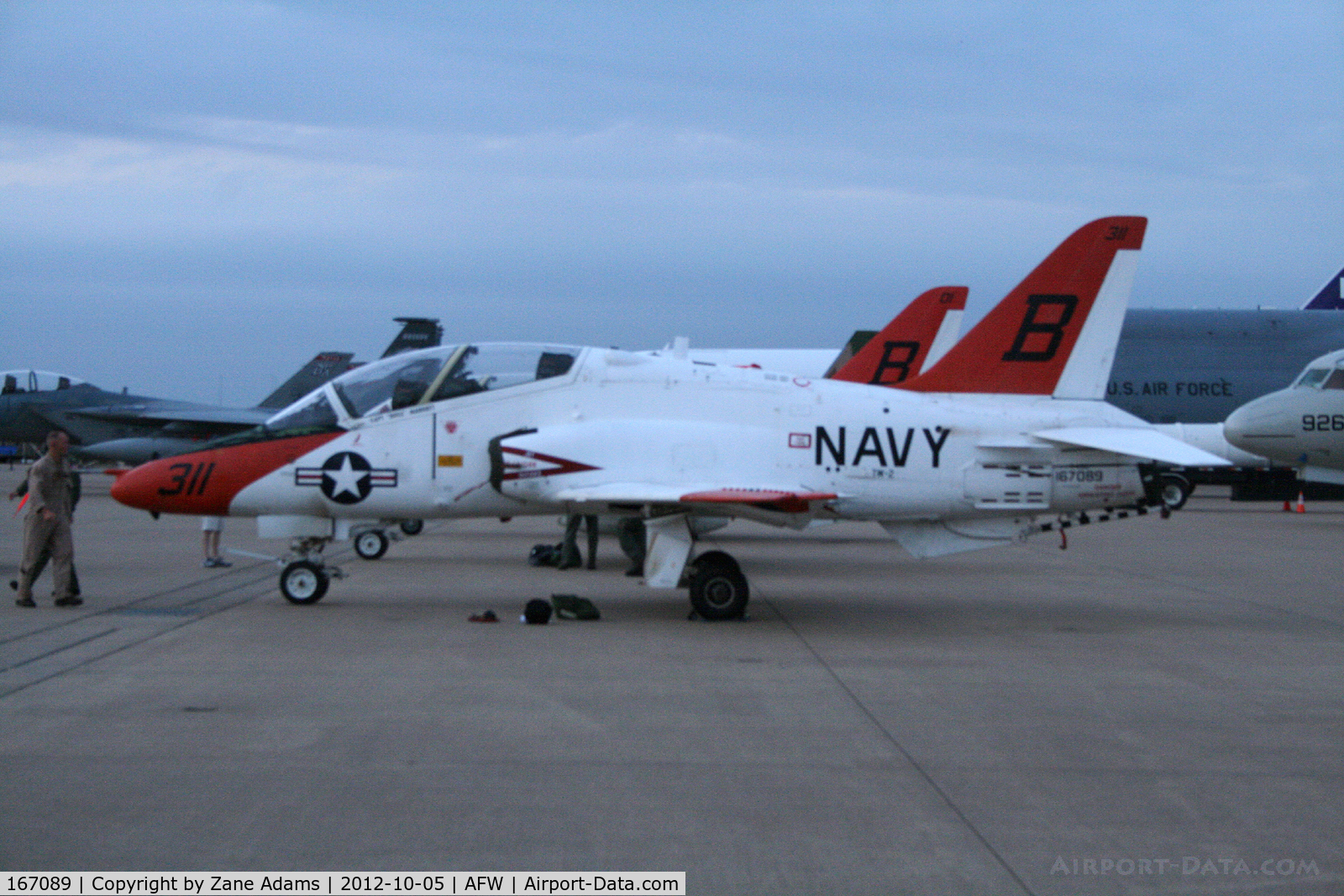 167089, Boeing T-45C Goshawk C/N C121, At the 2012 Alliance Airshow - Fort Worth, TX