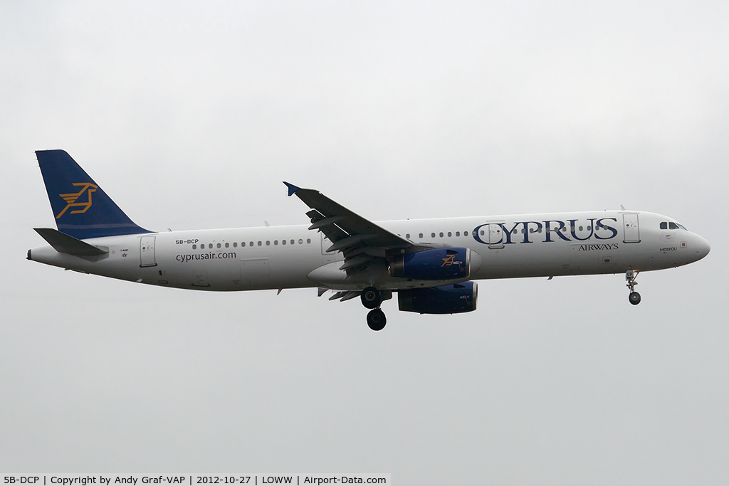 5B-DCP, 2006 Airbus A321-231 C/N 2793, Cyprus Airways A321