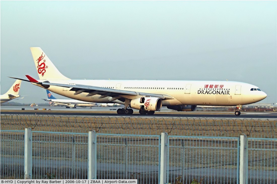 B-HYD, Airbus A330-342 C/N 132, Airbus A330-342 [132] (Dragonair) Beijing~B 17/10/2006