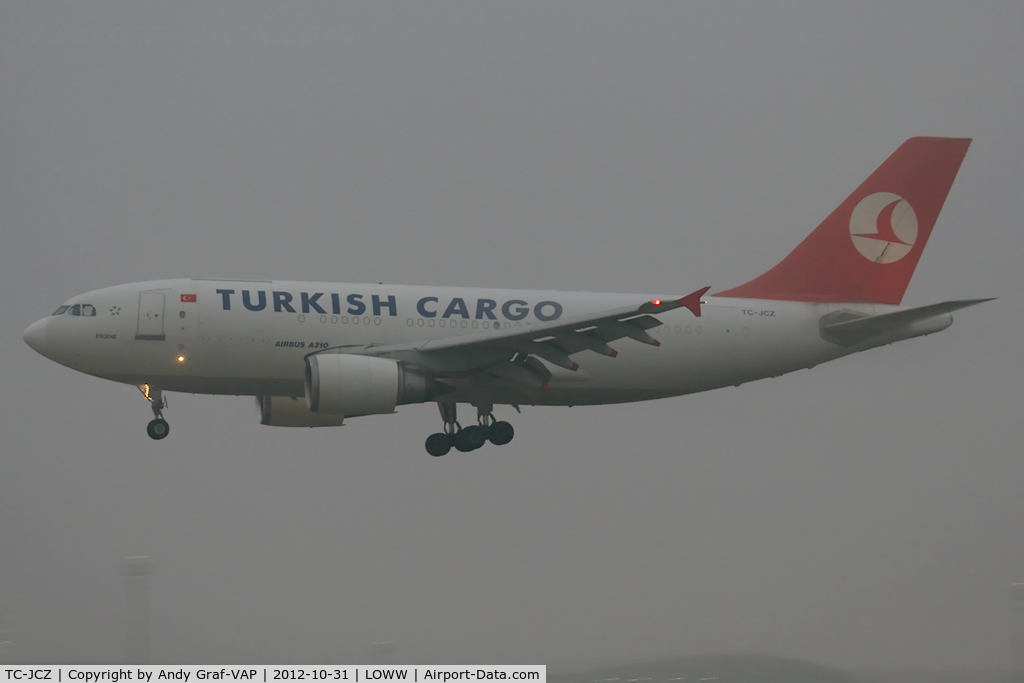 TC-JCZ, 1988 Airbus A310-304 C/N 480, Turkish Airlines A310-300