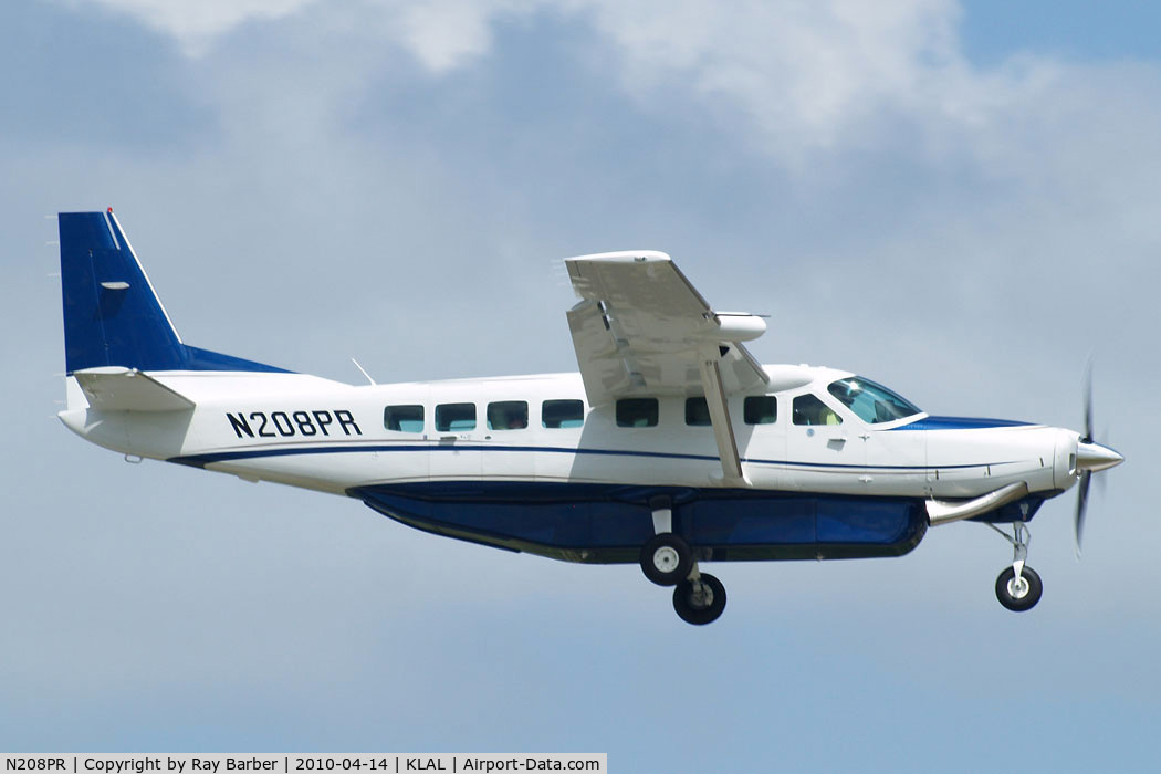 N208PR, Cessna 208B C/N 208B2173, Cessna 208B Grand Caravan [208B-2173] Lakeland-Linder~N 14/04/2010