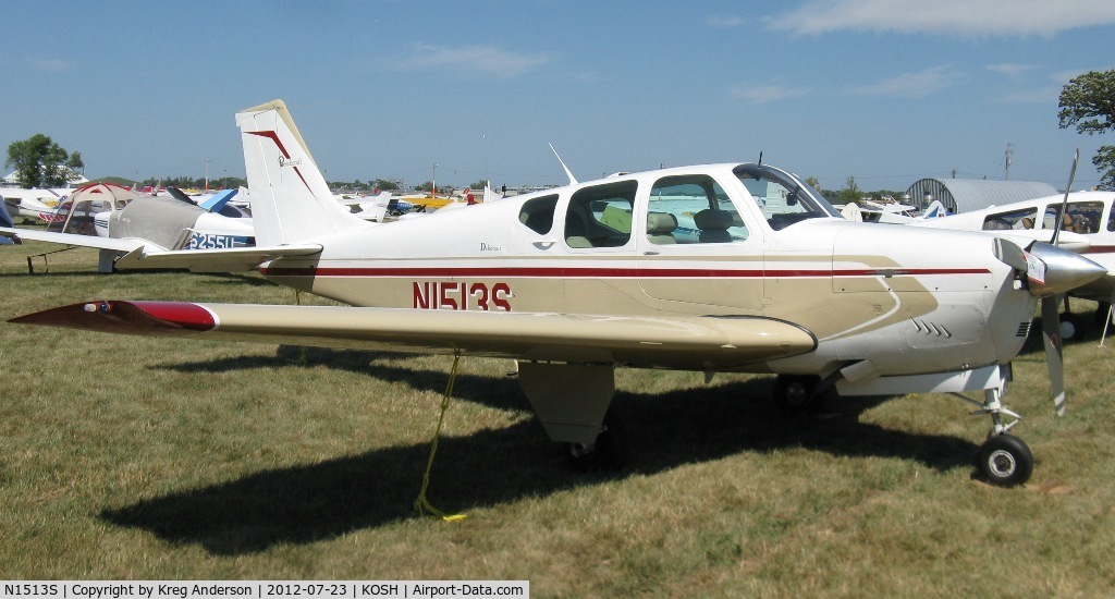 N1513S, 1962 Beech 35-B33 Debonair C/N CD-473, EAA AirVenture 2012