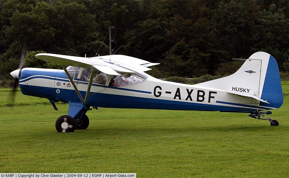 G-AXBF, 1969 Beagle D-5/180 Husky C/N 3691, Ex: OE-DEW > G-AXBF - Originally and currently in private hands since October 1984.