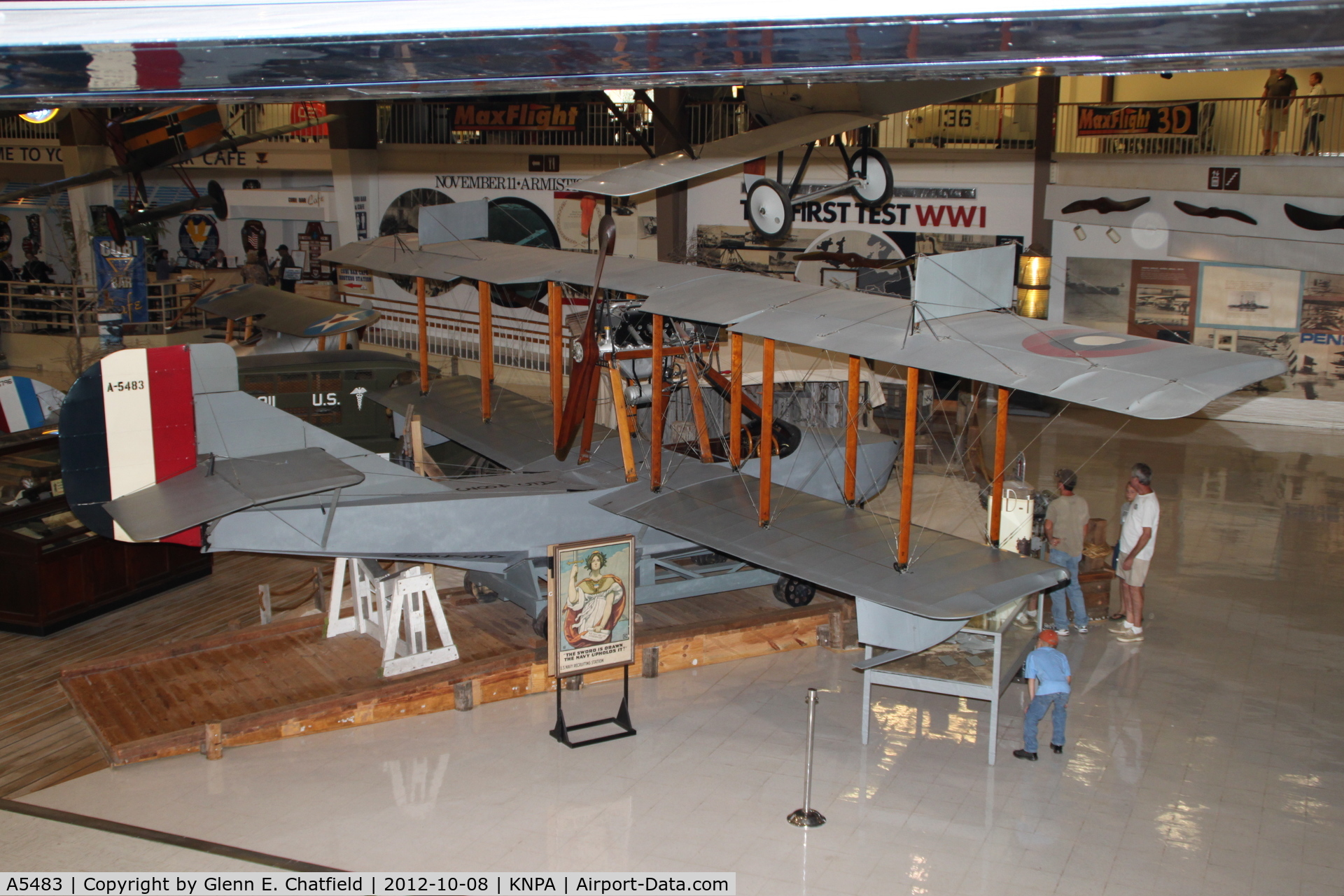 A5483, 1918 Curtiss MF-Boat C/N Not found A5483, Naval Aviation Museum
