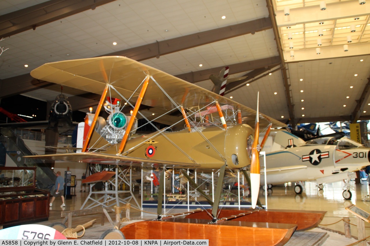 A5858, 1918 Thomas-Morse S-4C-1 Scout C/N 235, Naval Aviation Museum