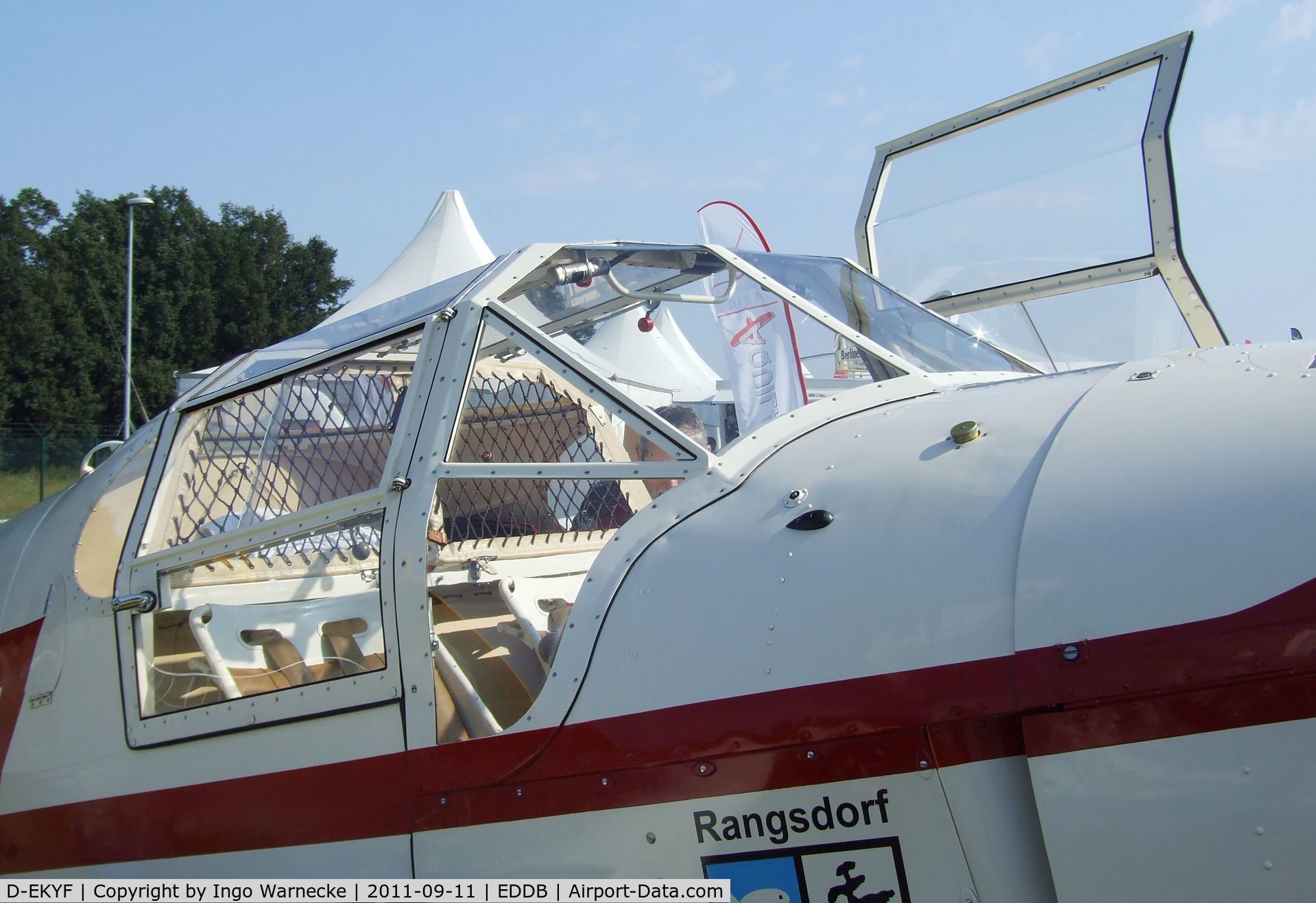 D-EKYF, Bucker Bu-181B-1 Bestmann C/N 25016, Bücker Bü 181B-1 Bestmann at the ILA 2012, Berlin