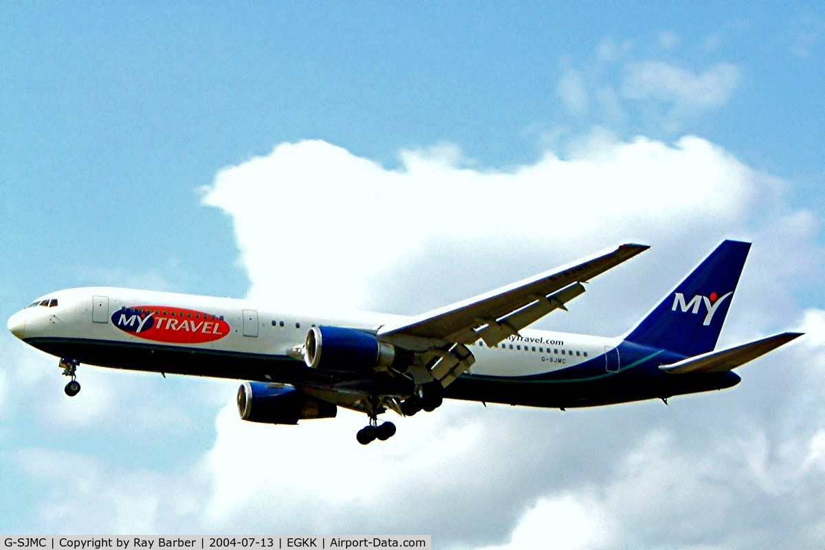 G-SJMC, 1994 Boeing 767-31K C/N 27205, Boeing 767-31KER [27205] (MyTravel Airways) Gatwick~G 13/07/2004