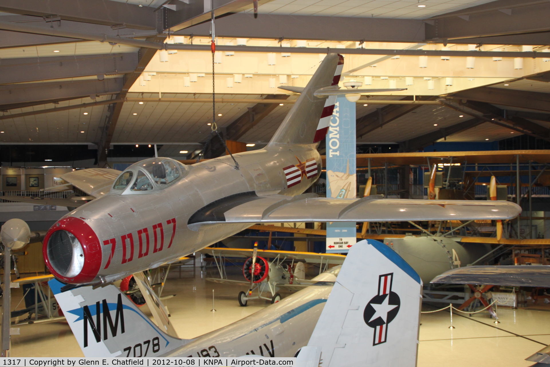 1317, Mikoyan-Gurevich MiG-15bis C/N Not found 1317, Naval Aviation Museum