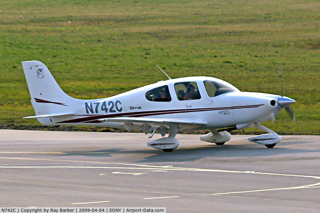 N742C, 2003 Cirrus SR20 C/N 1274, Cirrus Design SR-20 [1274] Friedrichshafen~D 04/04/2009