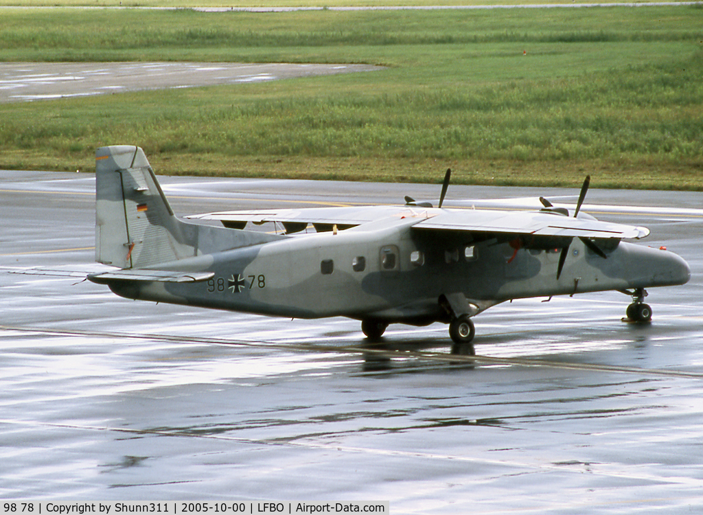 98 78, 1985 Dornier 228-201 C/N 8068, Parked at the General Aviation area...