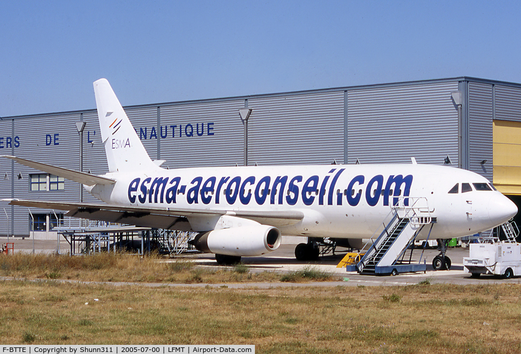 F-BTTE, 1973 Dassault Mercure 100 C/N 5, Used as instructional airframe by ESMA... Others titles