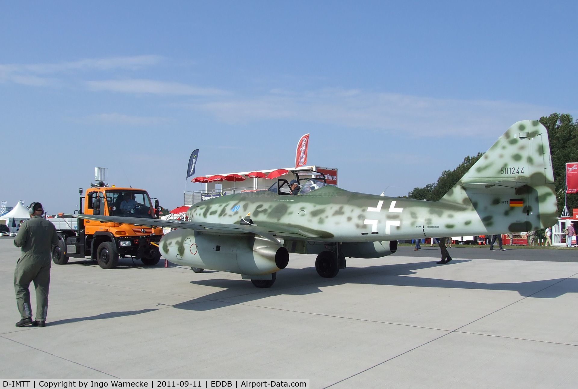 D-IMTT, 2005 Messerschmitt Me-262A-1C Schwalbe Replica C/N 501244, Messerschmitt (Hammer) Me 262A-1C Replica at the ILA 2012, Berlin