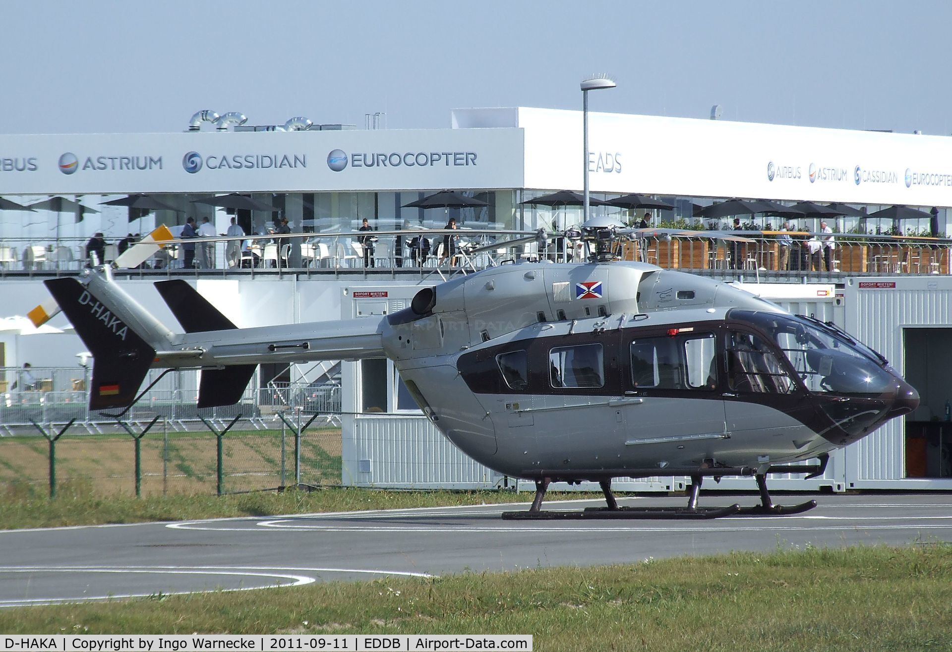 D-HAKA, Eurocopter-Kawasaki EC-145 (BK-117C-2) C/N 9191, Eurocopter EC145 at the ILA 2012, Berlin
