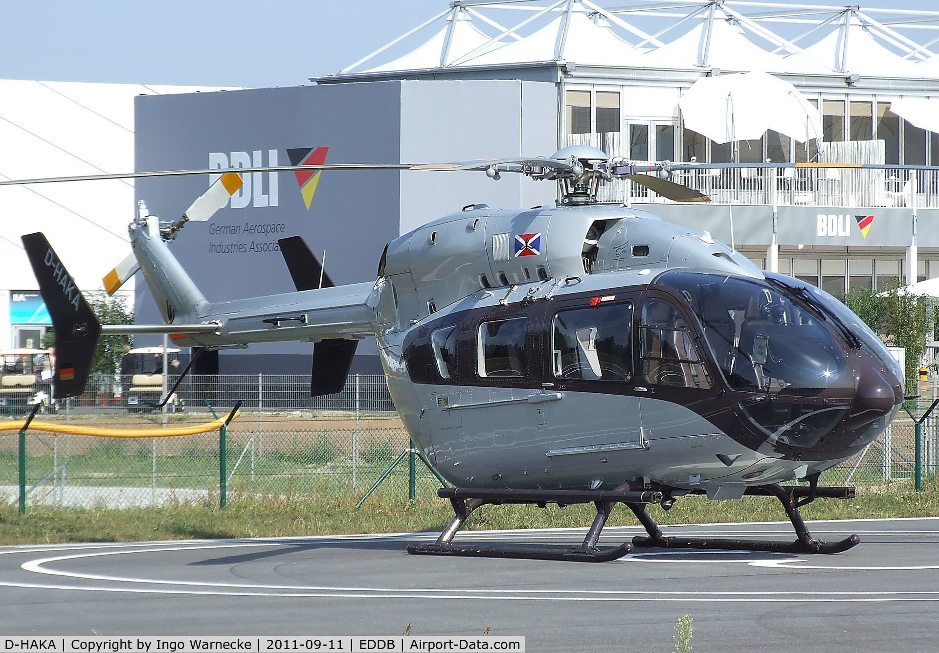 D-HAKA, Eurocopter-Kawasaki EC-145 (BK-117C-2) C/N 9191, Eurocopter EC145 at the ILA 2012, Berlin
