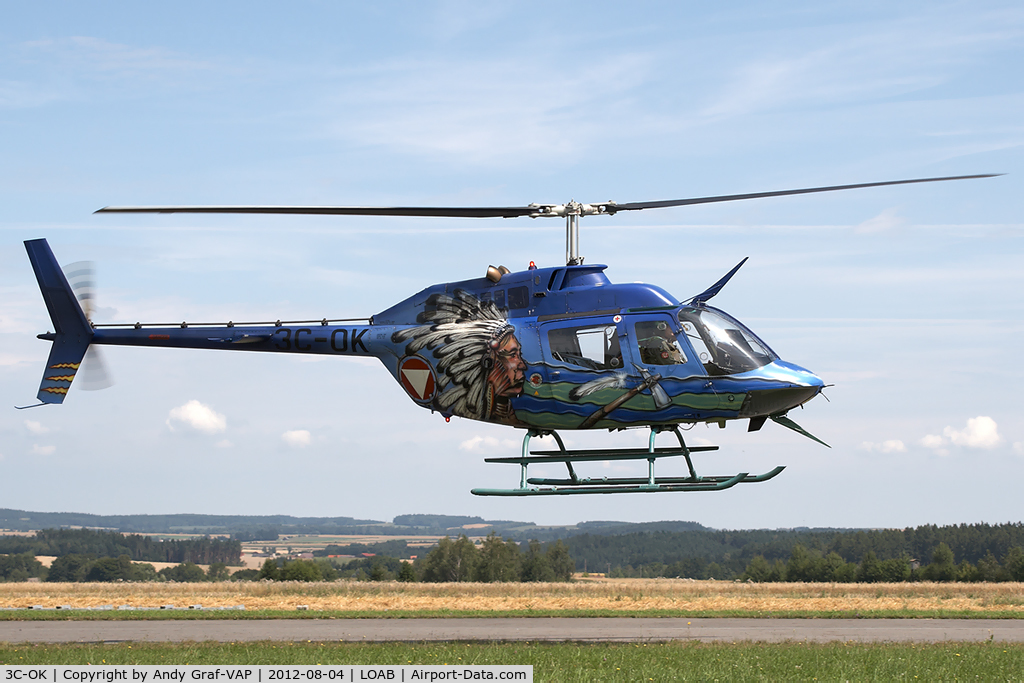 3C-OK, Bell OH-58B Kiowa C/N 42249, Austrian Air Force Bell 58
