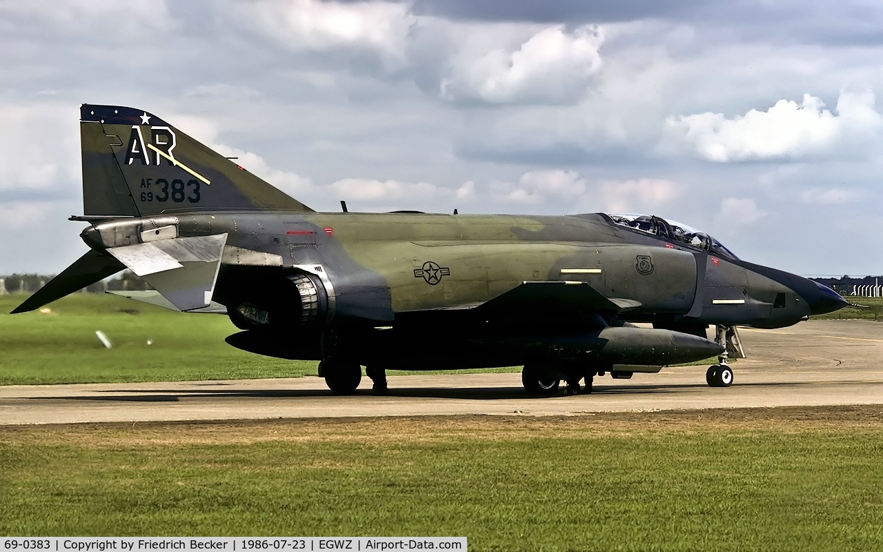 69-0383, 1969 McDonnell Douglas RF-4C Phantom II C/N 4019, last chance inspection