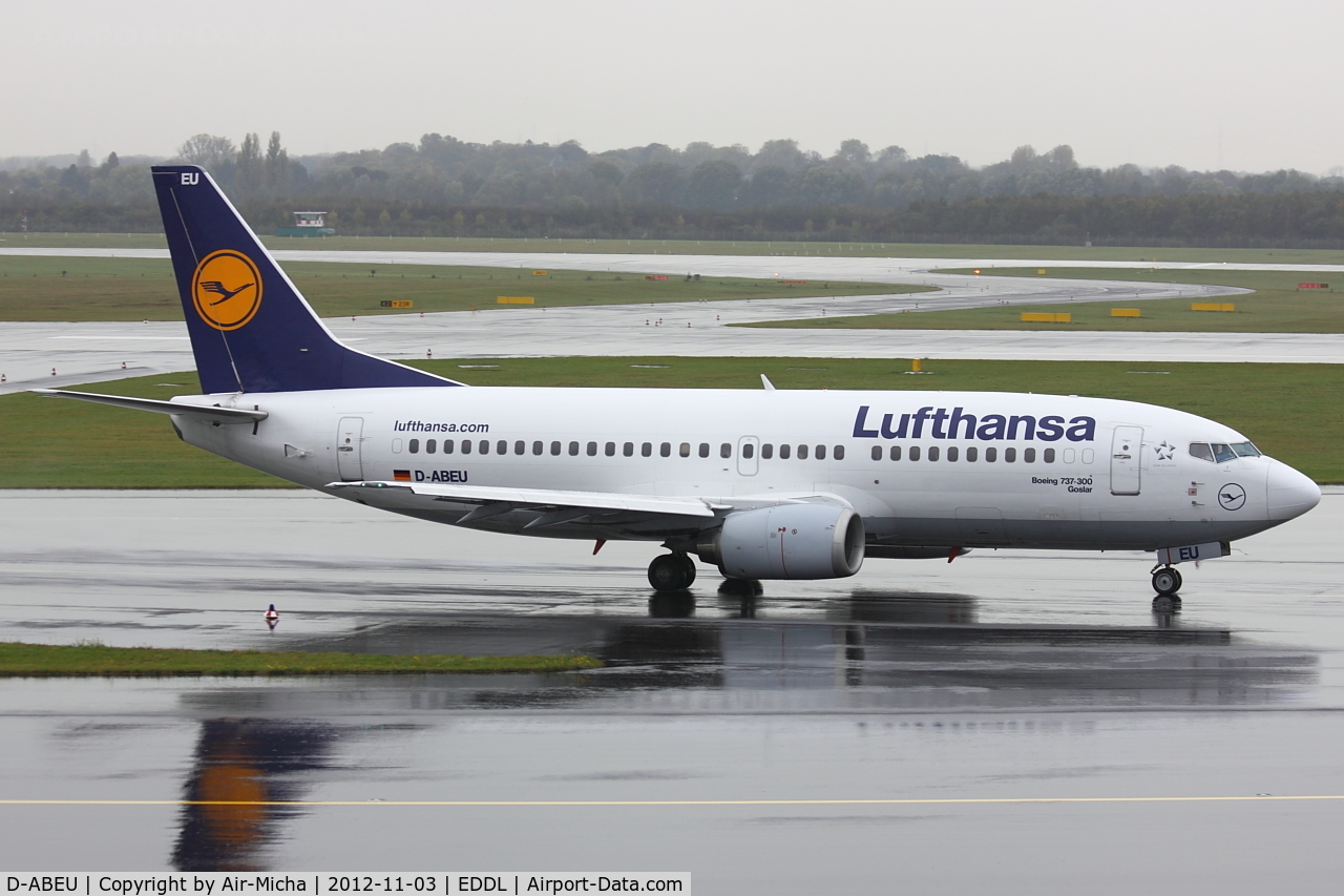 D-ABEU, 1995 Boeing 737-330 C/N 27904, Lufthansa, Boeing 737-330, CN: 27904/2691, Name: Goslar