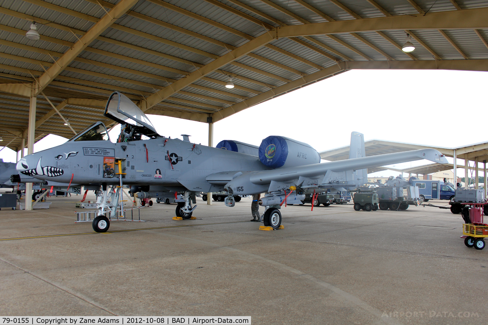 79-0155, 1979 Fairchild Republic A-10C Thunderbolt II C/N A10-0419, At Barksdale Air Force Base -47th Fighter Squadron