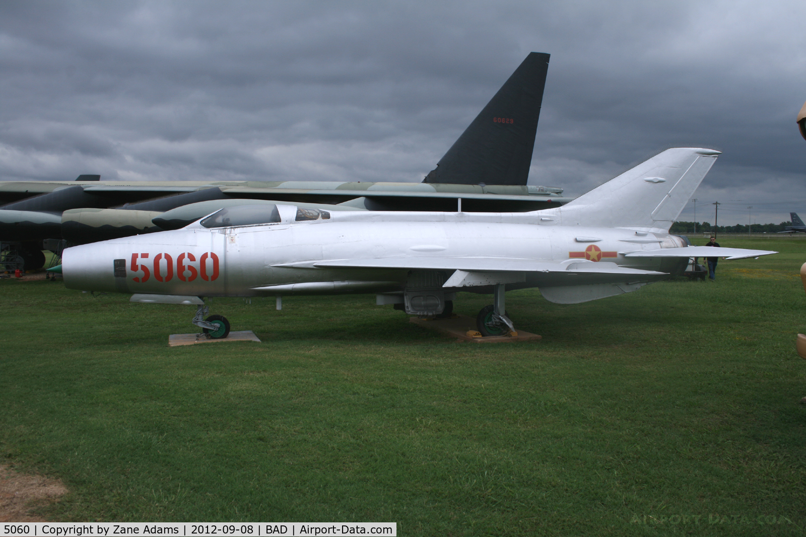 5060, Mikoyan-Gurevich MiG-21F-13 C/N 0000, At Barksdale Air Force Base - 8th Air Force Museum