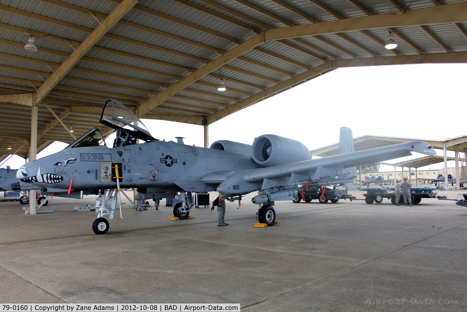 79-0160, 1979 Fairchild Republic A-10C Thunderbolt II C/N A10-0424, At Barksdale Air Force Base -47th Fighter Squadron