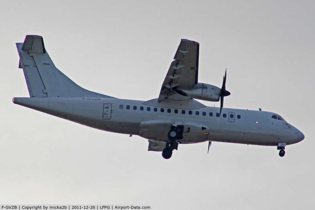 F-GVZB, 1997 ATR 42-500 C/N 524, Landing