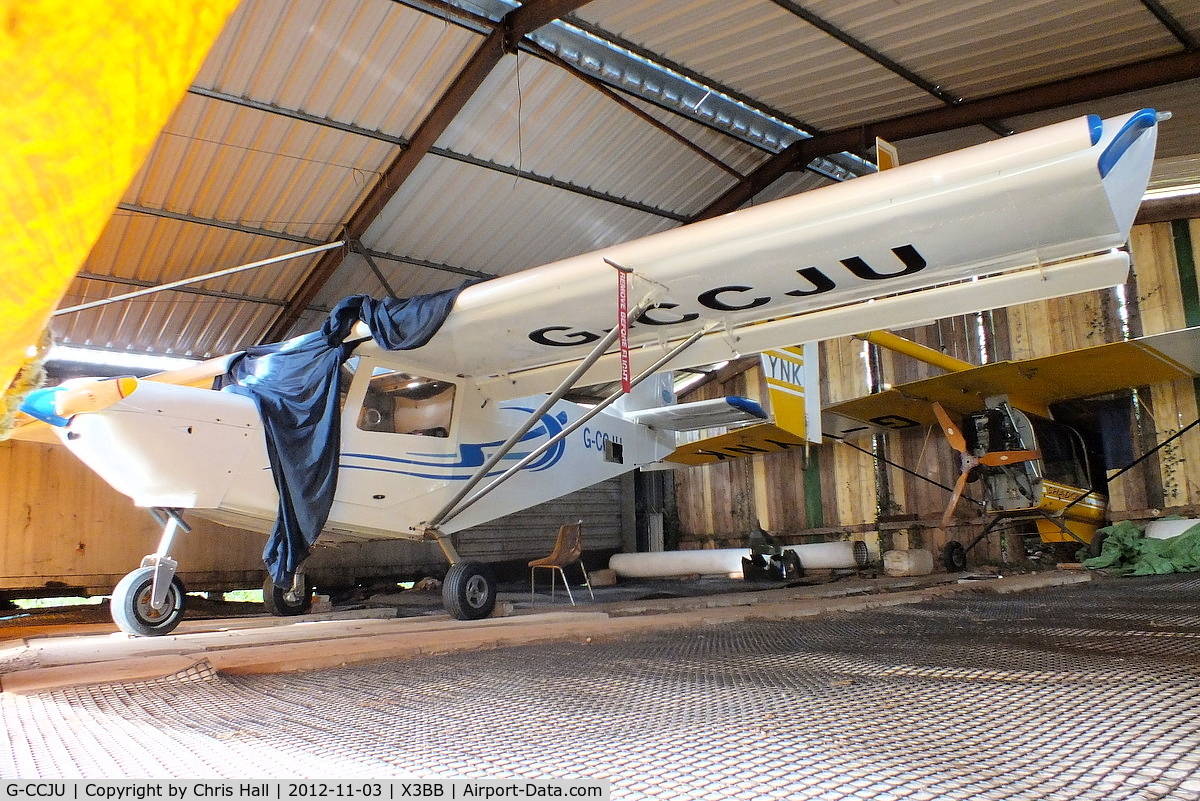 G-CCJU, 2003 ICP MXP-740 Savannah VG C/N BMAA/HB/294, at Brook Breasting Farm Airfield, Watnall, Nottinghamshire