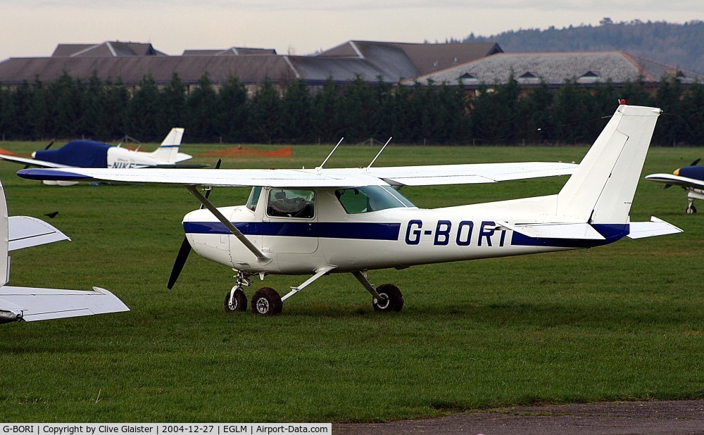 G-BORI, 1978 Cessna 152 C/N 152-81672, Ex: N66936 > G-BORI > G-GFIC - Originally and currently in private hands since June 1988. To G-GFIC in November 2007.