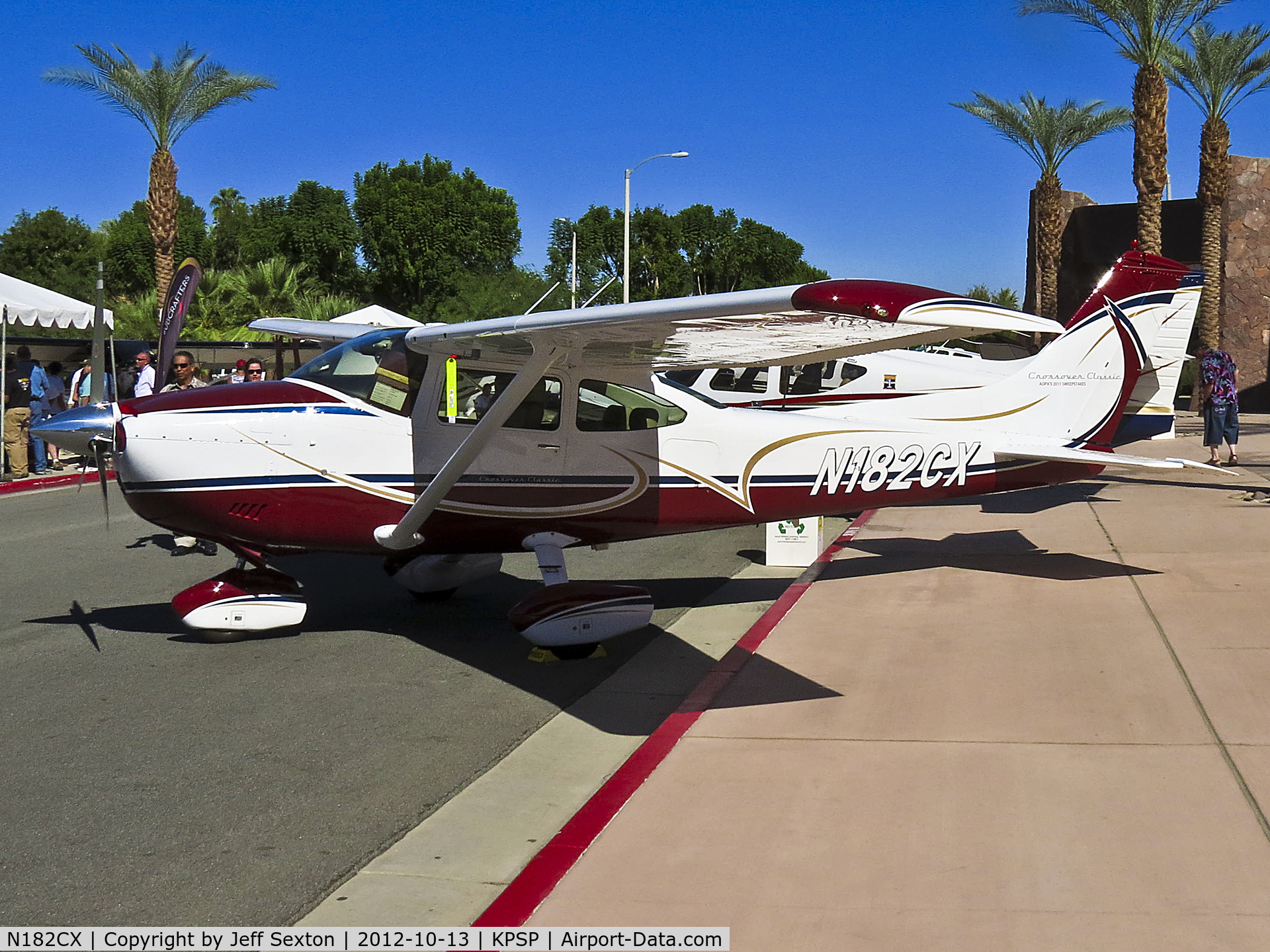 N182CX, 1974 Cessna 182P Skylane C/N 18262882, AOPA 2012 Static Display. 