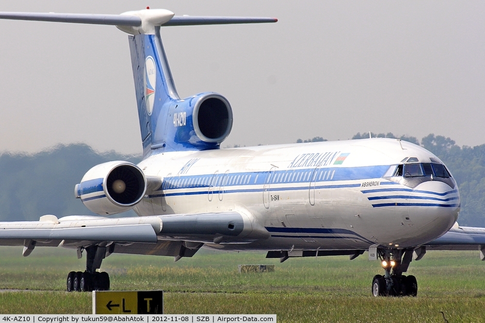 4K-AZ10, 1998 Tupolev Tu-154M C/N 98A1013, Azerbaijan Government