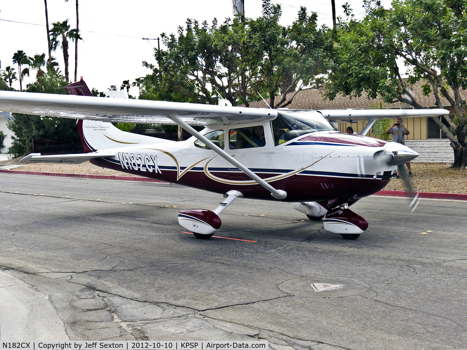 N182CX, 1974 Cessna 182P Skylane C/N 18262882, AOPA 2012 Parade at Palm Springs