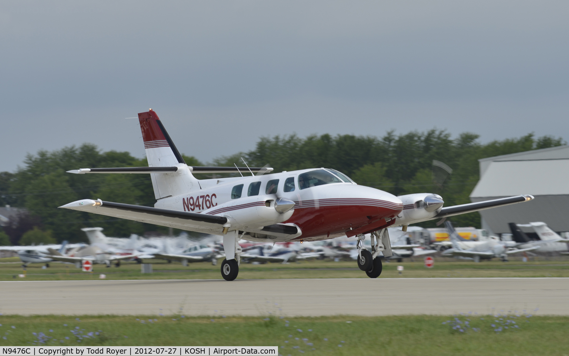 N9476C, 1982 Cessna T303 Crusader C/N T30300179, Airventure 2012
