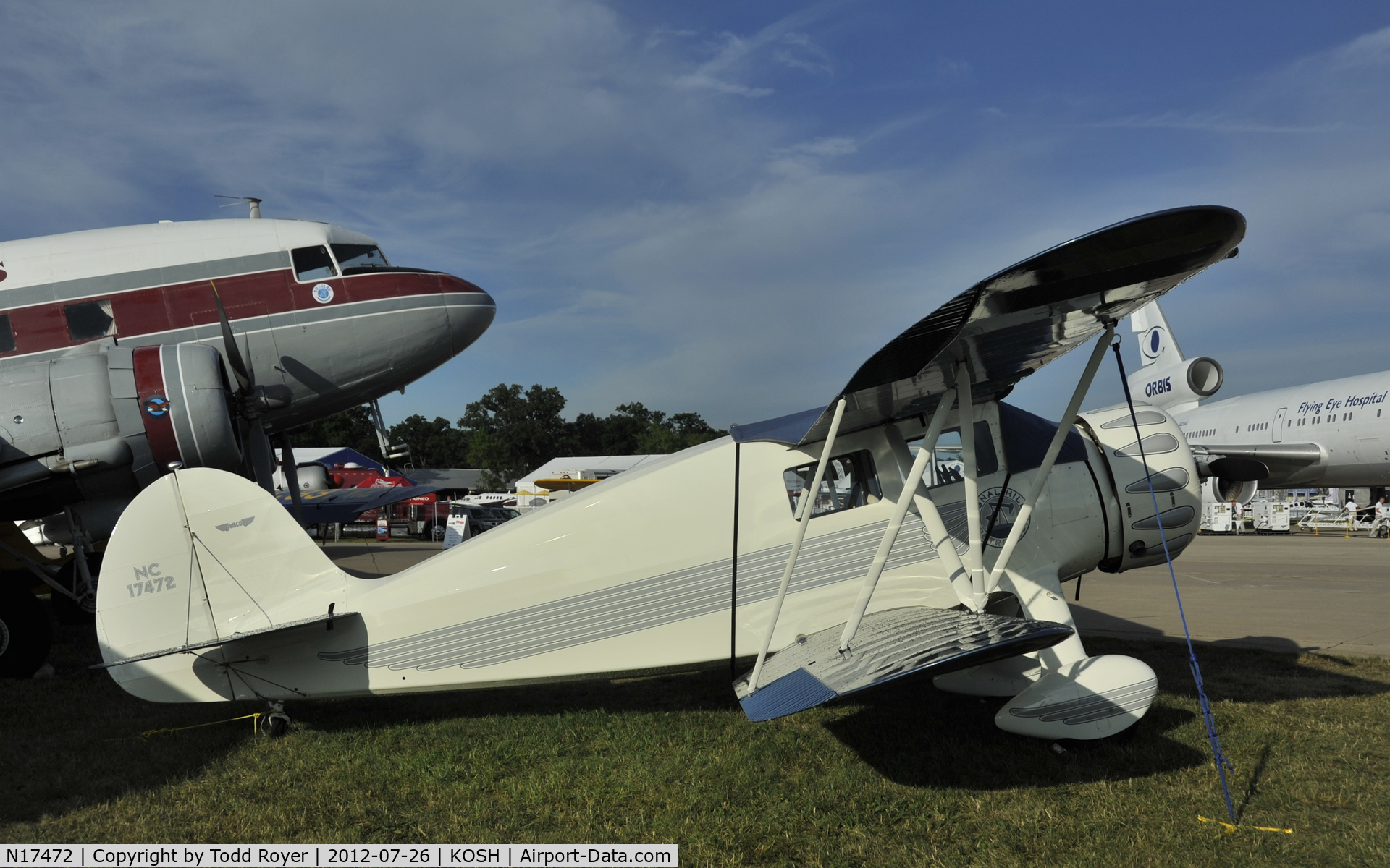 N17472, 1937 Waco YKS-7 C/N 4612, Airventure 2012