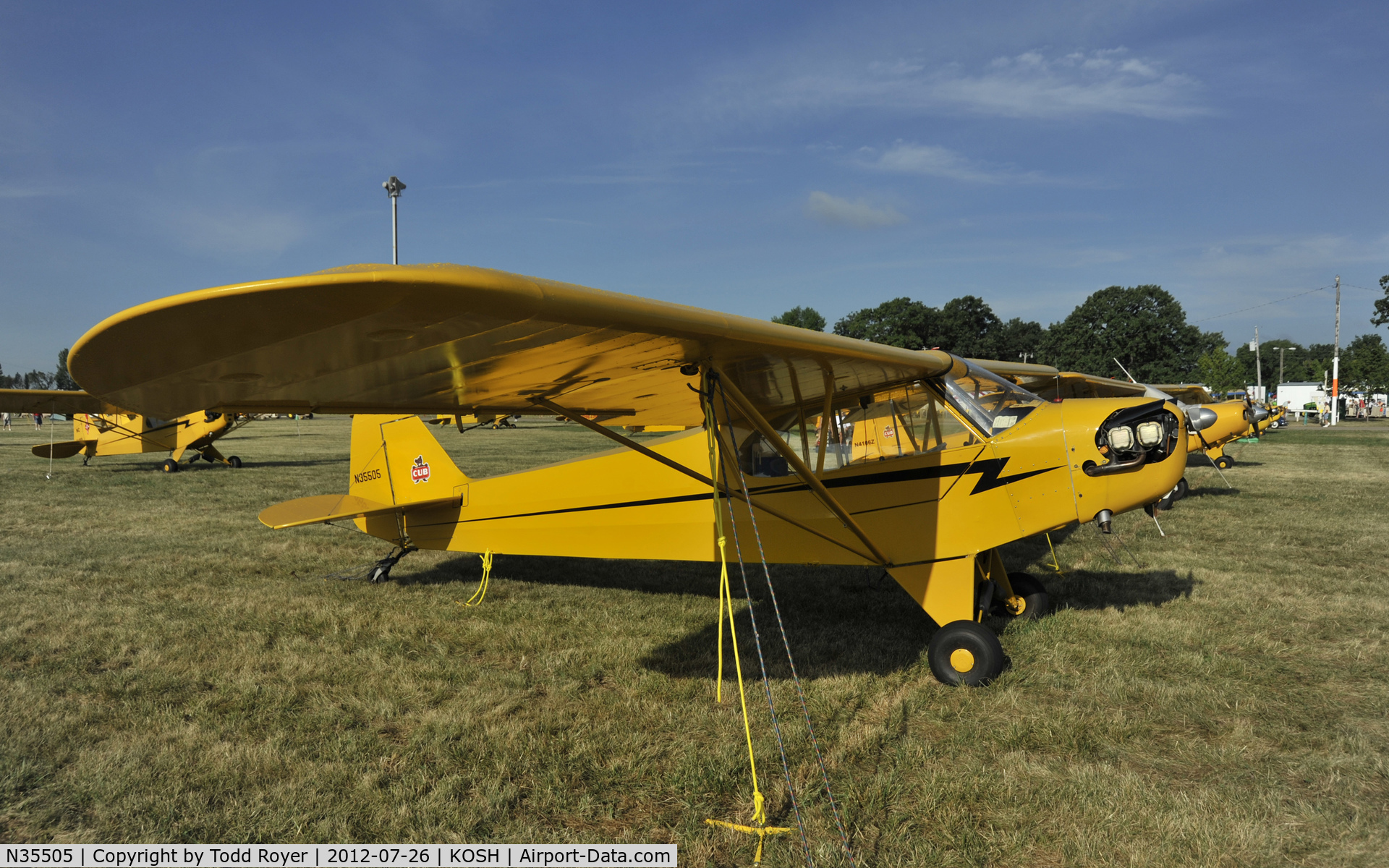 N35505, 1941 Piper J3C-65 Cub Cub C/N 6410, Airventure 2012