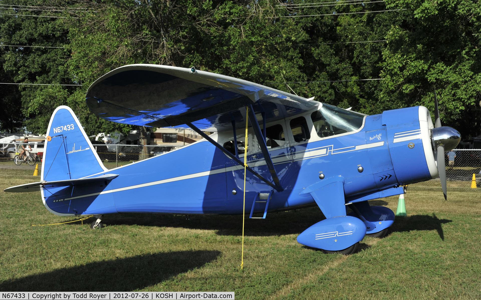 N67433, 1942 Howard Aircraft DGA-15P C/N 563, Airventure 2012