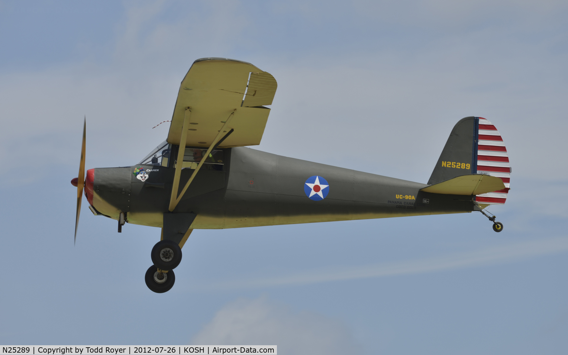 N25289, 1940 Luscombe 8A C/N 1196, Airventure 2012