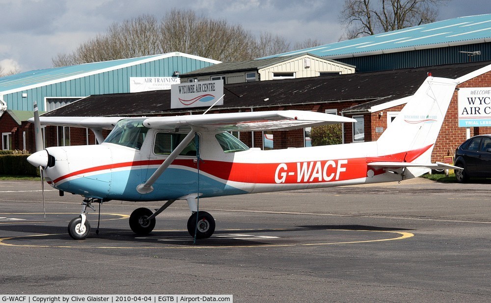 G-WACF, 1980 Cessna 152 C/N 152-84852, Ex: (N4944P) > LV-PMB > N628GH > G-WACF - Originally owned to and currently with, Wycombe Air Centre Ltd in January 1987.