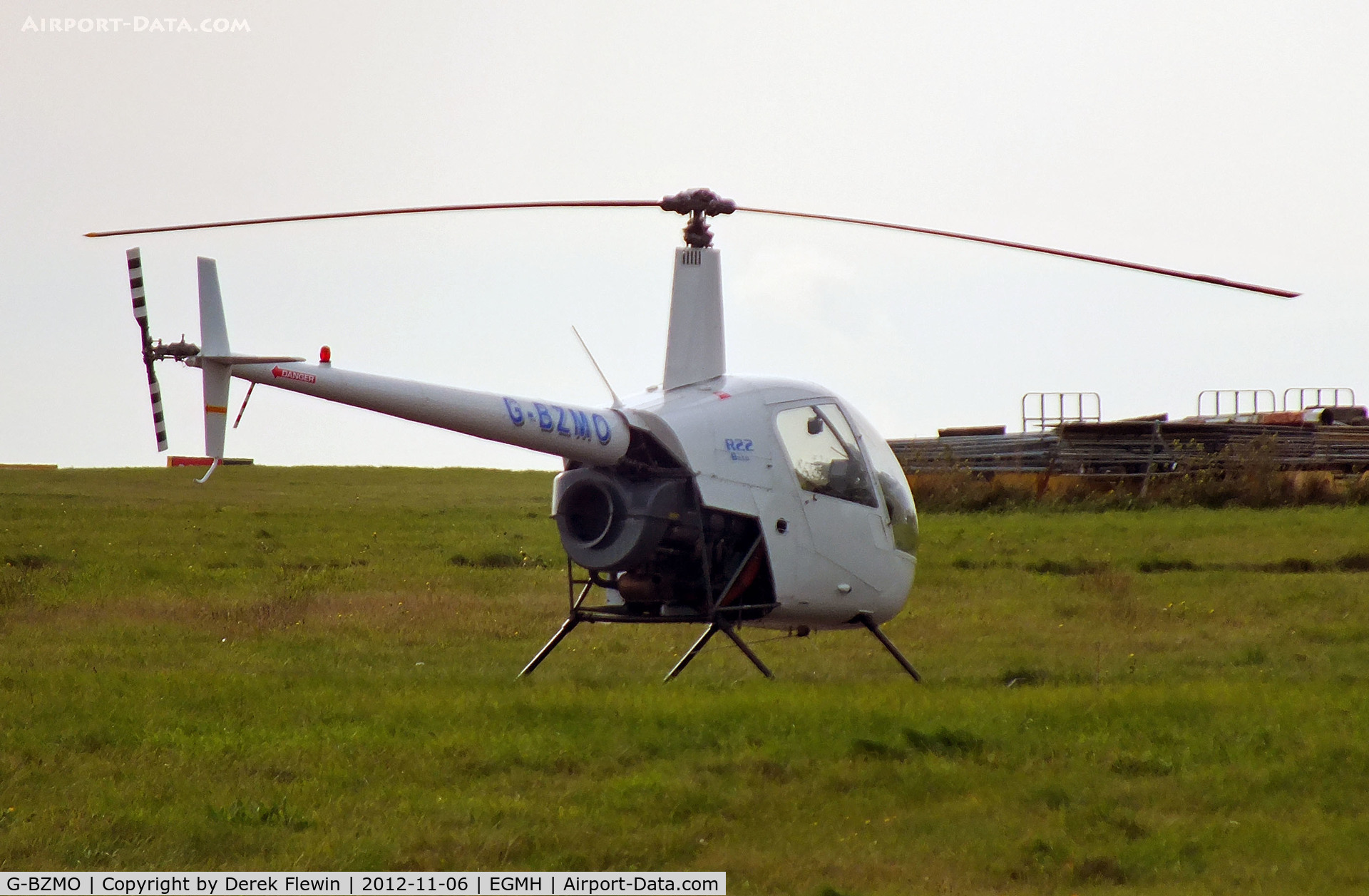 G-BZMO, 1989 Robinson R22 Beta II C/N 1219, EGMH resident, Polar Helicopters LTD.