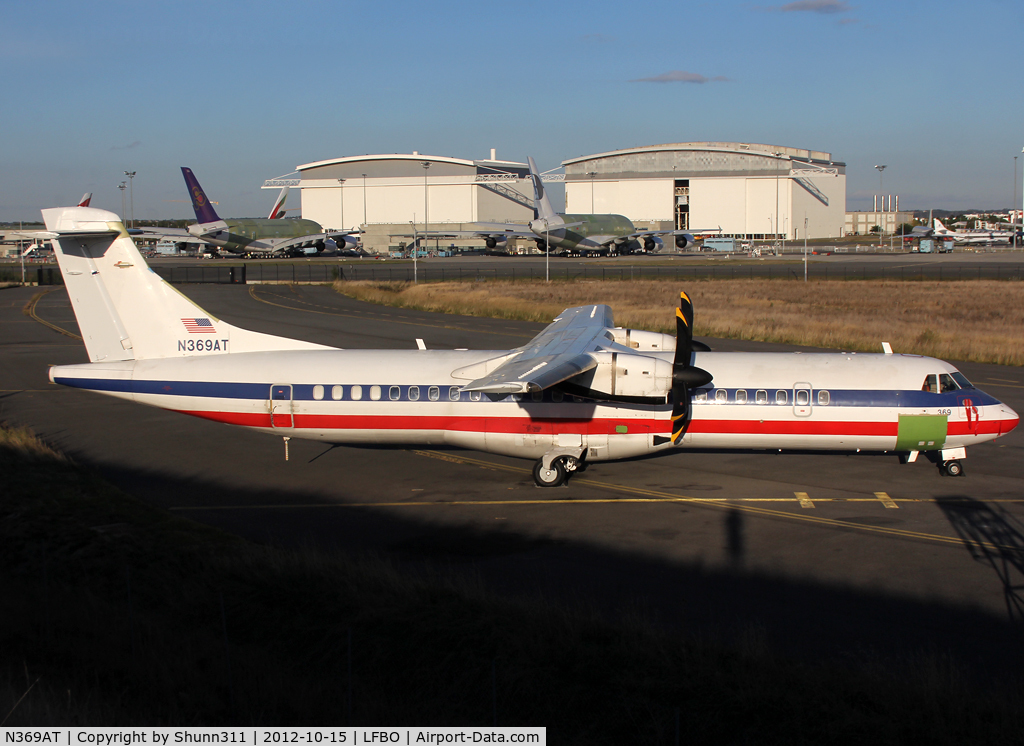 N369AT, 1993 ATR 72-212 C/N 369, Ready after big maintenance...