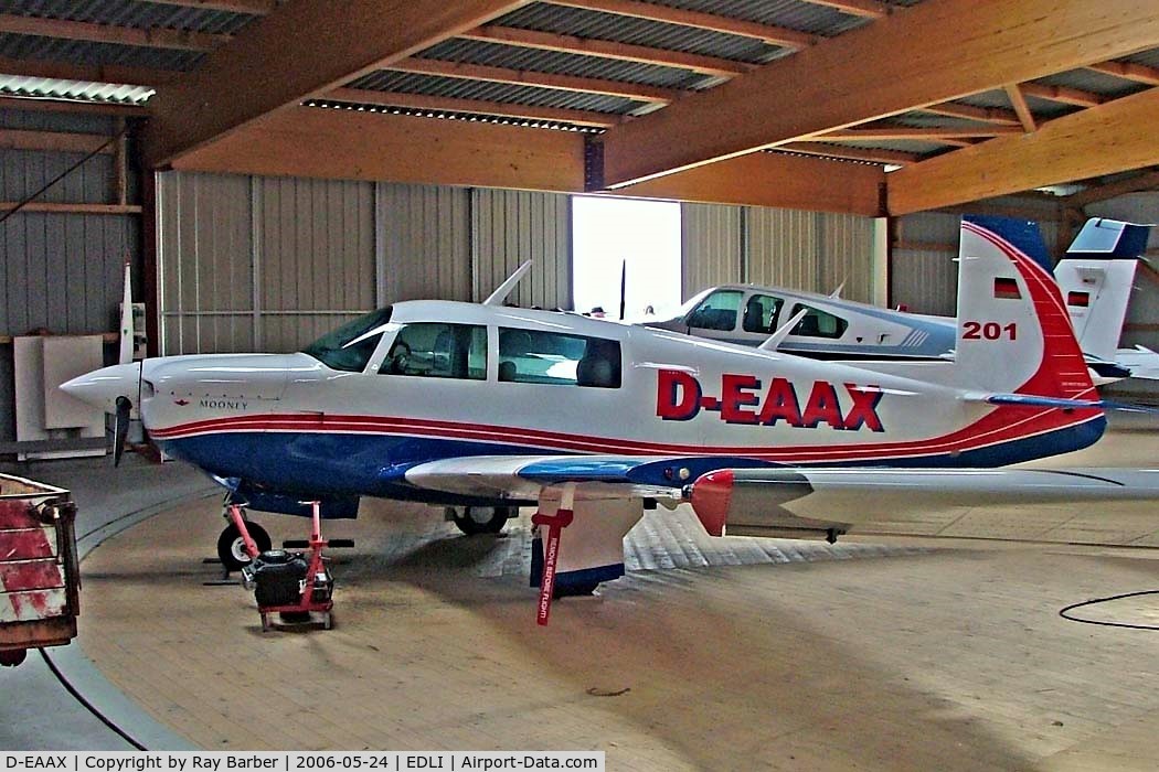D-EAAX, Mooney M20J 201 C/N 24-0675, Mooney M.20J Model 201 [24-0675] Bielefeld~D 24/05/2006.