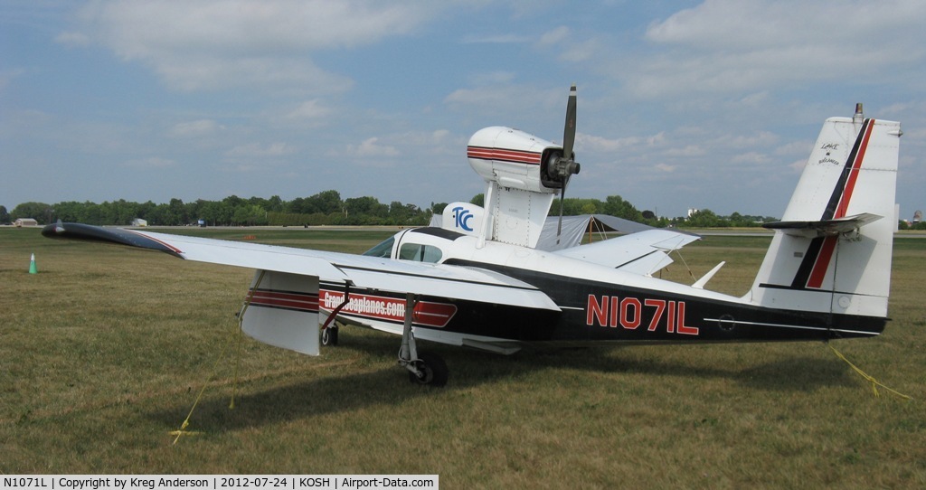 N1071L, 1975 Lake LA-4-200 Buccaneer C/N 664, EAA AirVenture 2012