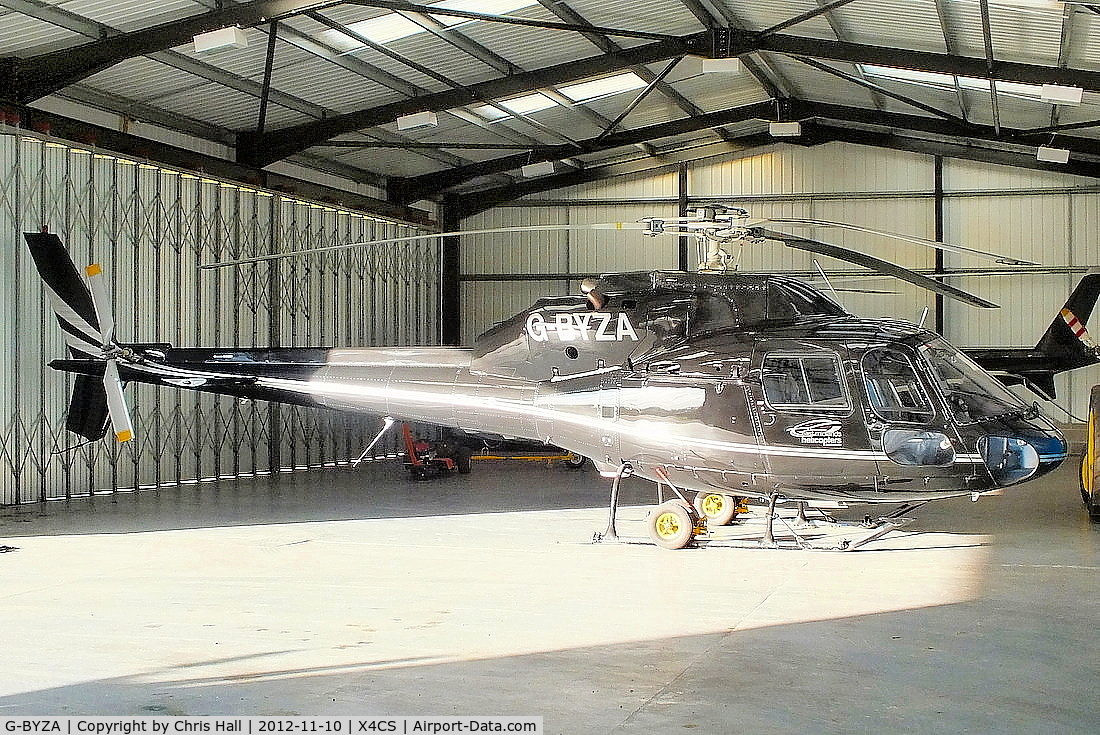 G-BYZA, 1992 Aerospatiale AS-355F-2 Ecureuil 2 C/N 5518, Costock Heliport, Leicestershire