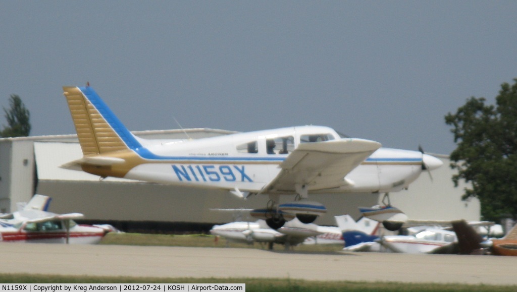 N1159X, 1975 Piper PA-28-180 C/N 28-7505217, EAA AirVenture 2012