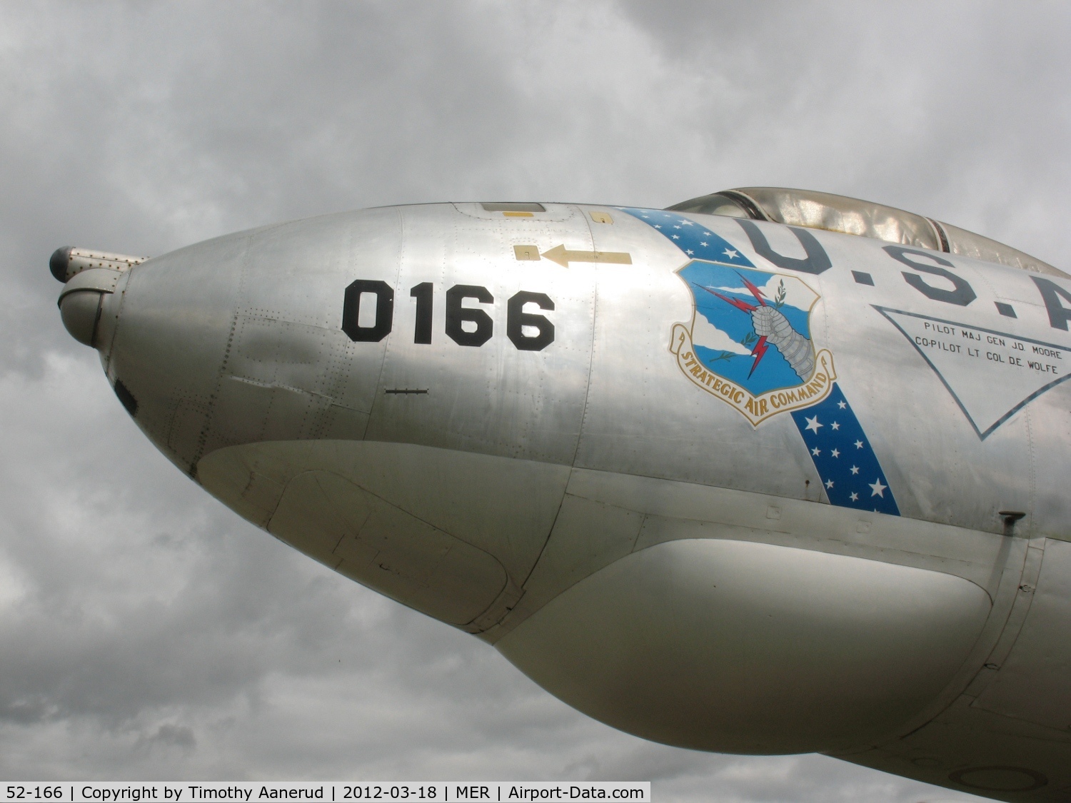 52-166, 1952 Douglas-Tulsa B-47E-25-DT Stratojet C/N 44020, 1952 Douglas-Tulsa B-47E-25-DT Stratojet, c/n: 44020