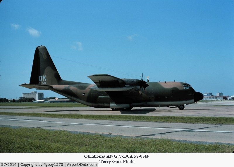 57-0514, 1957 Lockheed C-130A Hercules C/N 182-3221, See Caption