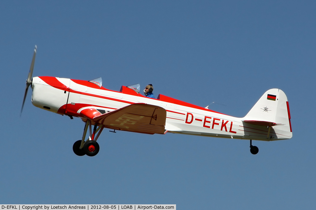 D-EFKL, 1941 Klemm Kl-35D C/N 1853, ex regs - 5-219, 5-149, 1-149, 5-177, 12-88, SE-BGI, D-EFES.